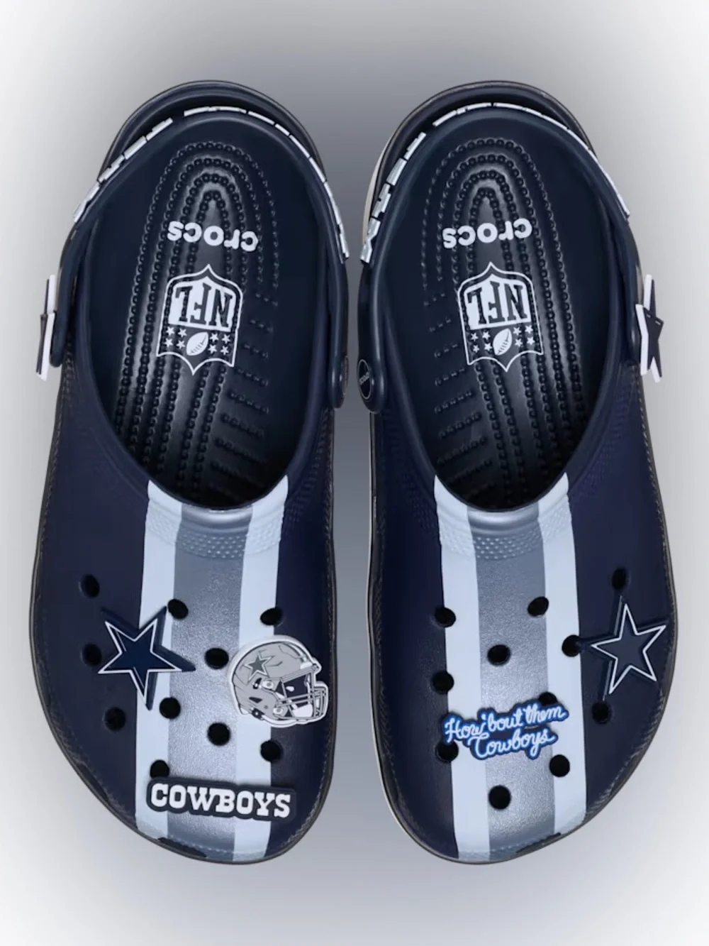 Crocs NFL Dallas Cowboys Classic Clog M/11 New